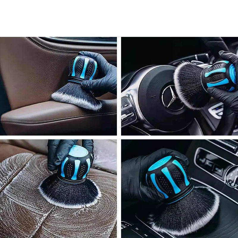 Interiör detailing borste